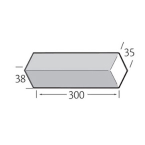 Millex Buitenhoek 300mm (nerfstructuur)