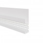 Wit Ventilatieprofiel 65 x 17