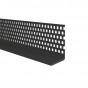 Zwart ventilatieprofiel 30 x 50 x 2
