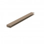 Eurotexx dubbel rabat potdeksel 50mm eindprofiel kunststof gevelbekleding olijf RAL n.v.t.