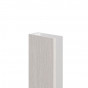 Eurotexx potdeksel 50mm eindprofiel kunststof gevelbekleding Sheffield eiken wit RAL n.v.t.