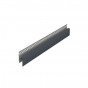 Eurotexx dubbel rabat potdeksel 17mm ventilatie afsluitprofiel kunststof antraciet RAL 7015