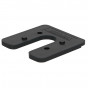 Milli-Max stelplaten u-combi zwart 5 mm
