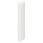 Kwartrondprofiel 19x19 mm Verkeerswit