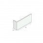 Hoekpaneel 175x42x7 mm