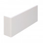 Hoekpaneel 100x42x7 mm nerfstructuur wit