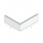 Holkamerprofiel 110x90x7 mm