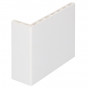 Holkamerprofiel 110x35x7 mm Wit