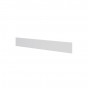 Novaboard stonelook eindkap 400 mm Wit