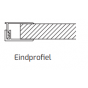 Voorbeeld Eindprofiel 2-delig - Profex (4 kleuren)