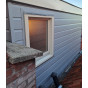 chalet bekleed met kunststof eurotexx dubbel rabat grijs