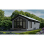 Chalet aurora in Eurotexx dubbel rabat grijs