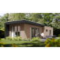 Chalet nova in Eurotexx dubbel rabat olijf