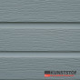 Eurotexx Dubbel rabat kunststof gevelbekleding in de kleur quartzgrijs - RAL 7045