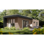 Chalet nova in Eurotexx potdeksel olijf