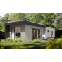 Chalet nova in Eurotexx potdeksel sheffield eiken wit