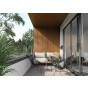 walnoot fronto multi sponningdeel overkapping