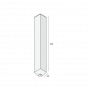 (2137) heering uitwendig hoekstuk 300mm 