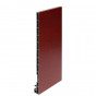 keralit dakrand boeideel wijnrood 250mm (2825)