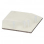 28224901 Keralit Eindkap voor 2803/2812 taupe eiken