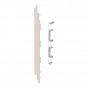 28846505 Keralit Eindkap links (Sponningdeel 190) creme