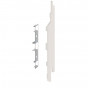 28658205 Keralit Eindkap rechts (Sponningdeel 143) snowwhite