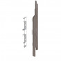 28654905 Keralit Eindkap rechts (Sponningdeel 143) taupe eiken