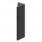 28069040 Keralit eindprofiel 17 mm nightblack