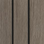 op deze foto zie je keralit sponningdeel 143 taupe eiken Shadowline gemonteerd verticaal