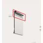 Voorbeeld keralit trim/kraal ventilatieprofiel (dakrand) (2833)