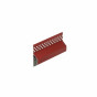 Rood keralit trim/kraal ventilatieprofiel (gevel) (2849)