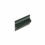Donkergroen keralit trim/kraal ventilatieprofiel (dakrand) (2833)