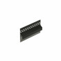Grafietzwart keralit trim/kraal ventilatieprofiel (dakrand) (2833)