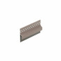Vergrijsd ceder keralit trim/kraal ventilatieprofiel (dakrand) (2833)