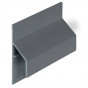 28101560 keralit trim/kraal aansluitprofiel basaltgrijs (gevelbekleding)