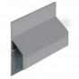 28100460 keralit trim/kraal aansluitprofiel grijs (gevelbekleding)