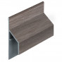 28104960 keralit trim/kraal aansluitprofiel taupe eiken (gevelbekleding)