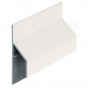 28105060 keralit trim/kraal aansluitprofiel wit (gevelbekleding)