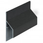 28101260 keralit trim/kraal aansluitprofiel zwart (gevelbekleding)