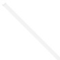 U-profiel Lattenwand XS Oval/Wave Wit 2,65 m