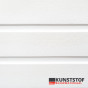 Profex Duafort kunststof gevelbekleding wit RAL 9010 met matte uitstraling als Canexel vervanger