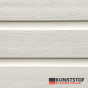 Kunststof dubbel rabat Profex crème RAL 1013 gevelbekleding voor chalet en stacaravan