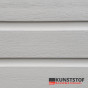 Kunststof dubbel rabat Profex lichtgrijs RAL 7035 gevelbekleding voor chalet en stacaravan