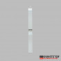 Profex dubbel rabat stootvoeg wit