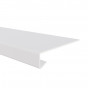 Milinboard overzetvensterbank 380mm Wit