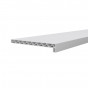 Novaboard stonelook vensterbank 250mm Wit