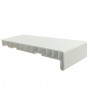 Novaboard vensterbank 300mm Wit