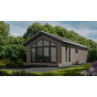 Chalet aurora in VinyPlus quattro vergrijsd redcedar shadow