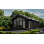 Chalet aurora in VinyPlus rabat donkerbruin
