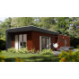 Chalet nova in VinyPlus rondkant mahonie